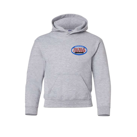 Tackle Center Youth Hooded Sweatshirt - Gray