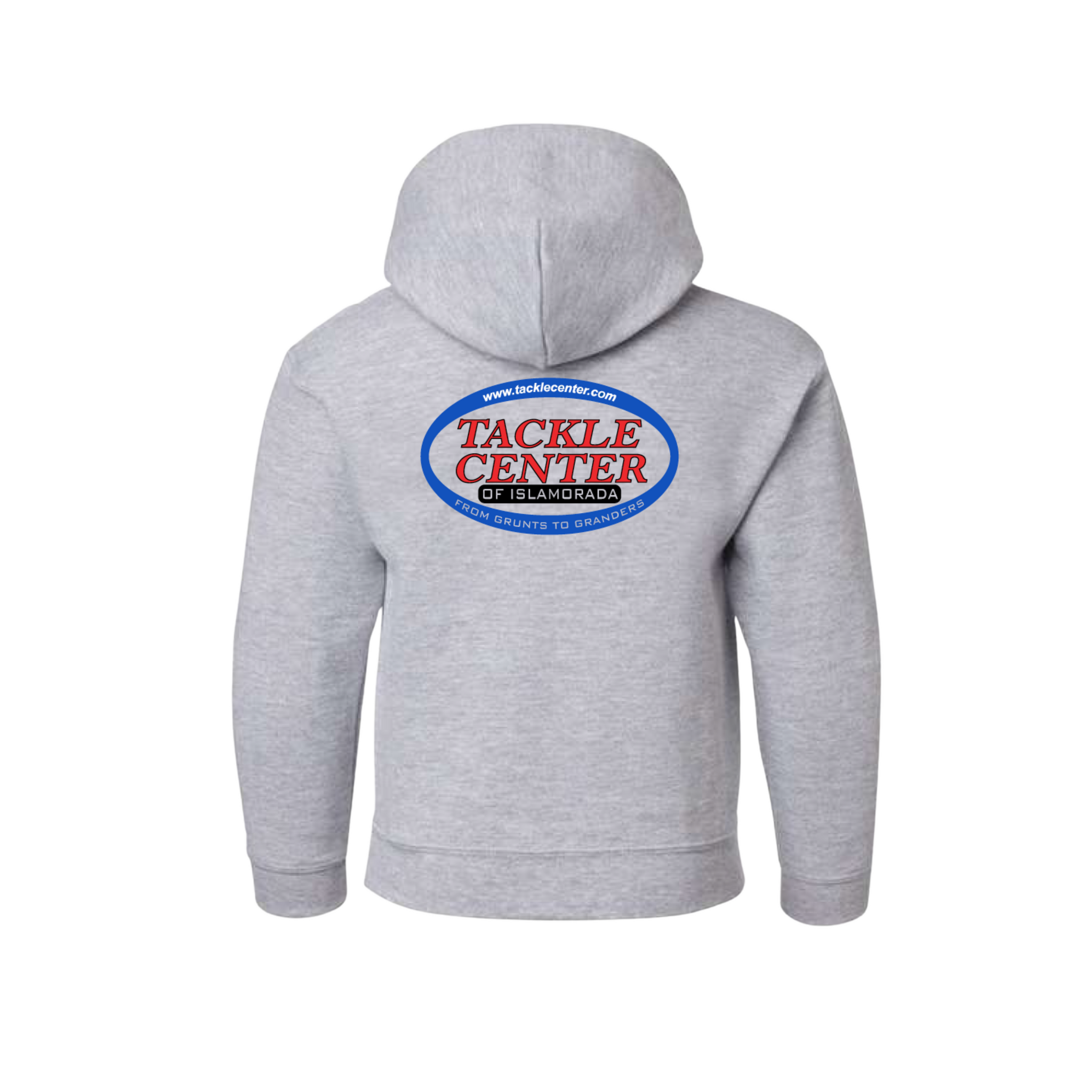 Tackle Center Youth Hooded Sweatshirt - Gray