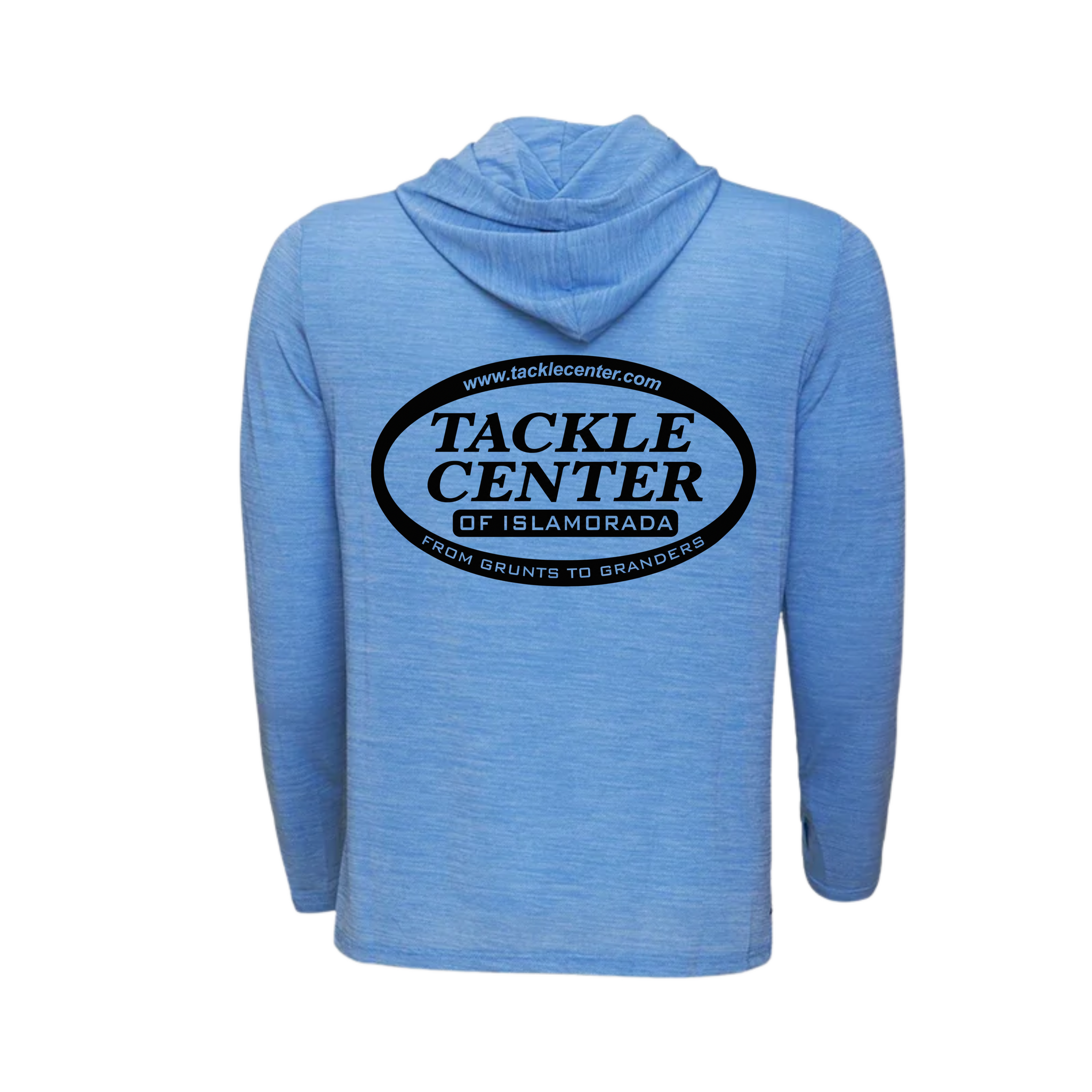 Tackle Center Long Sleeve Tech Hoodie by Slicker Beaut