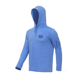 Tackle Center Long Sleeve Tech Hoodie by Slicker Beaut
