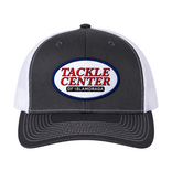 Tackle Center Charcoal/White Mesh Trucker Hat