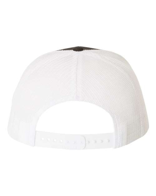 Tackle Center Black/White Mesh Trucker Hat