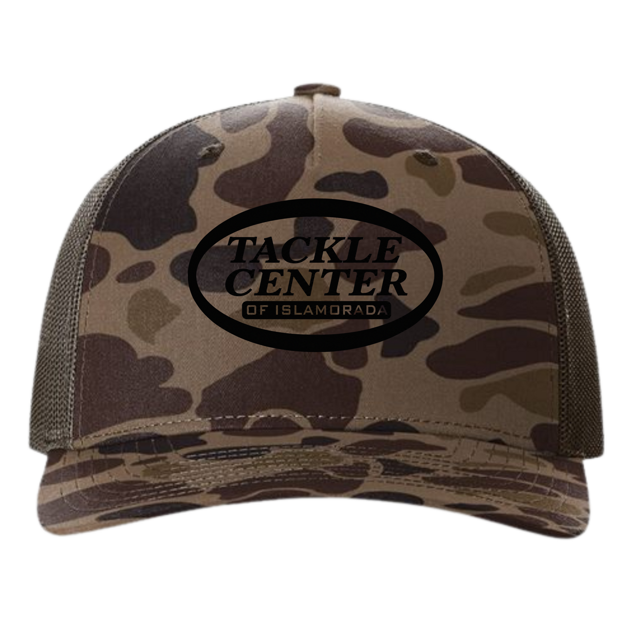 Tackle Center Brown Duck Camo Trucker Hat