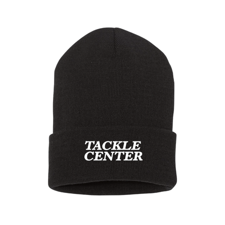 Tackle Center Black Beanie