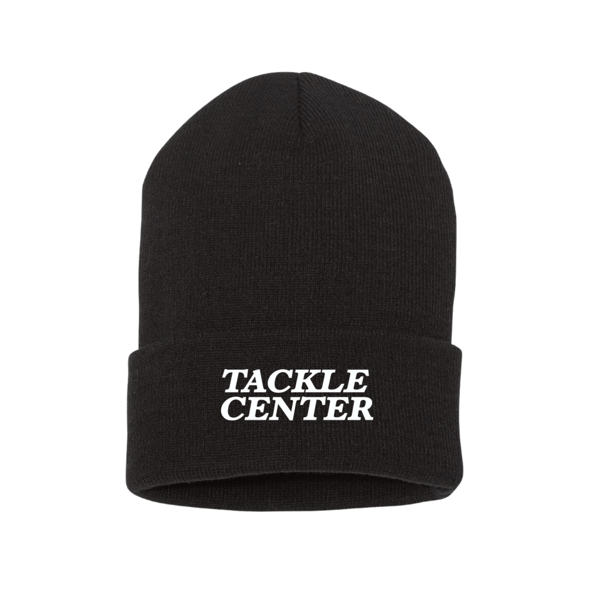 Tackle Center Black Beanie