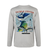 Kevin Brandt Gray Alligator Light UPF Long Sleeve - Gray