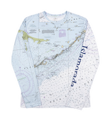 A1A Outfitters Corp. Long Sleeve Florida Keys Chart Performance Shirt – Sailfish