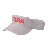 Tackle Center White Visor