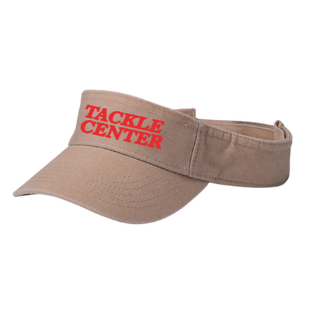 Tackle Center Tan Visor