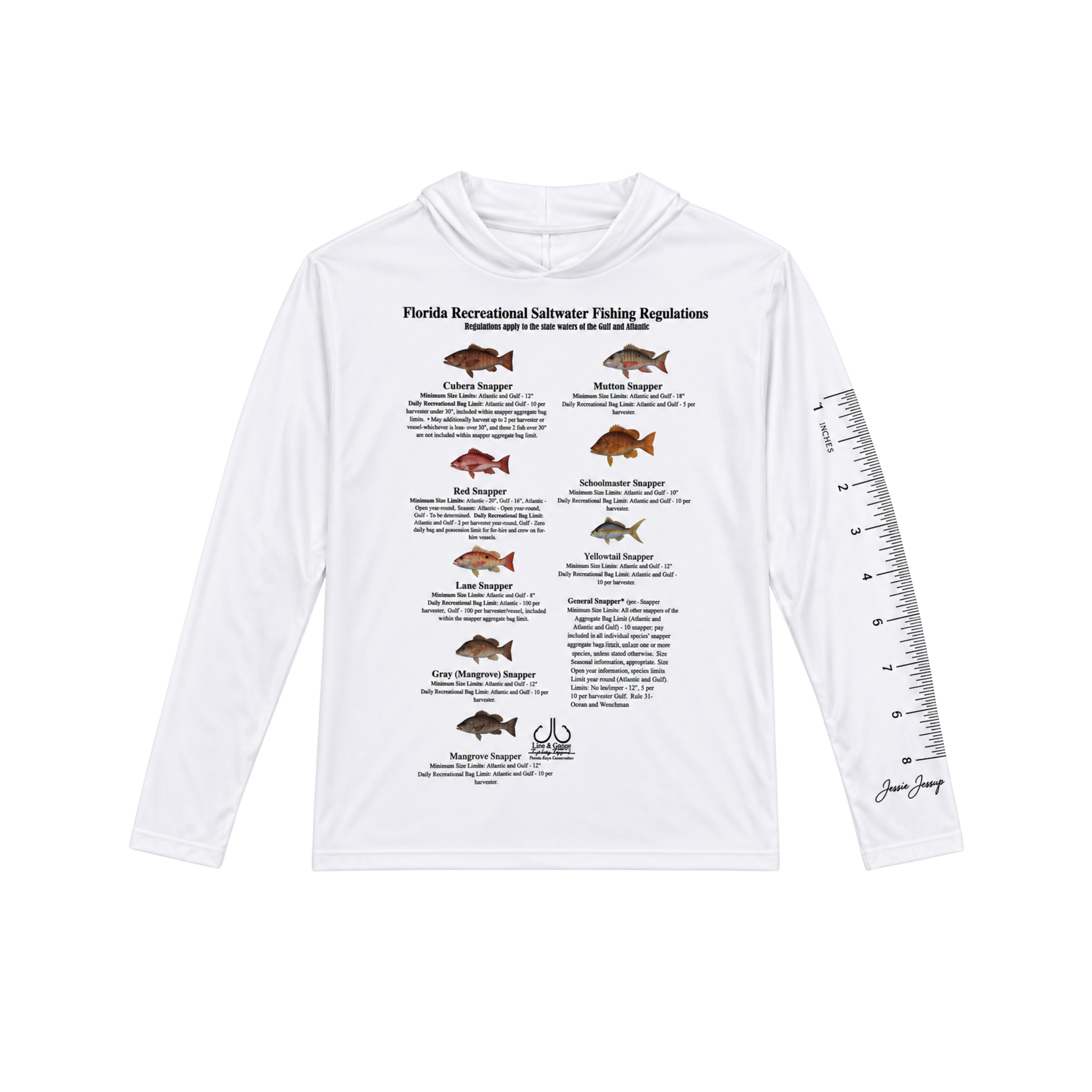 Jessie Jessup Toddler Hooded Long Sleeve Performance Shirt – Fish Regulations