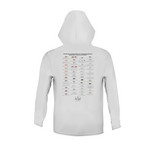 Tackle Center Youth Hooded Long Sleeve Performance Shirt – Fish Regulations & Ruler