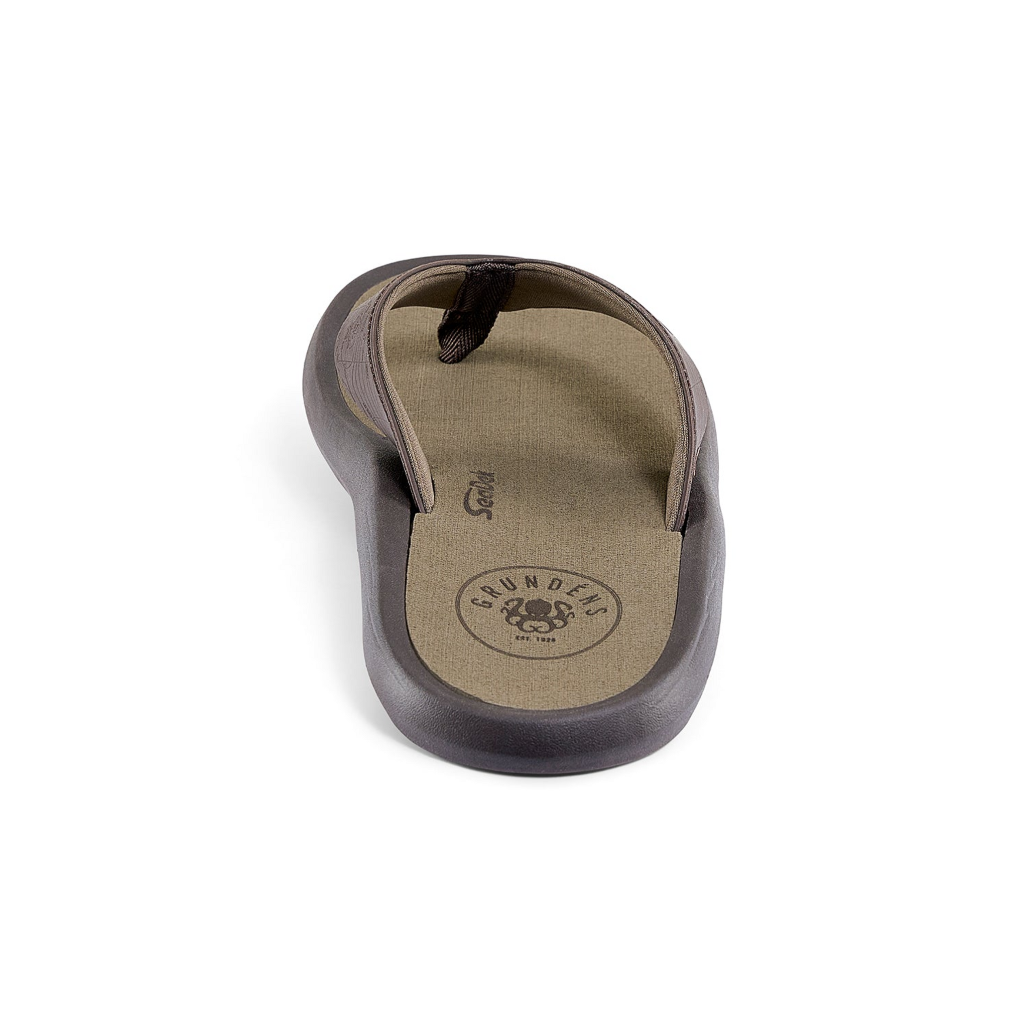 Grundens All-Waters Sandal - Dark Brown