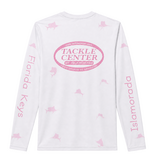 Tackle Center Women’s Long Sleeve Shirt - Pink Sailfish