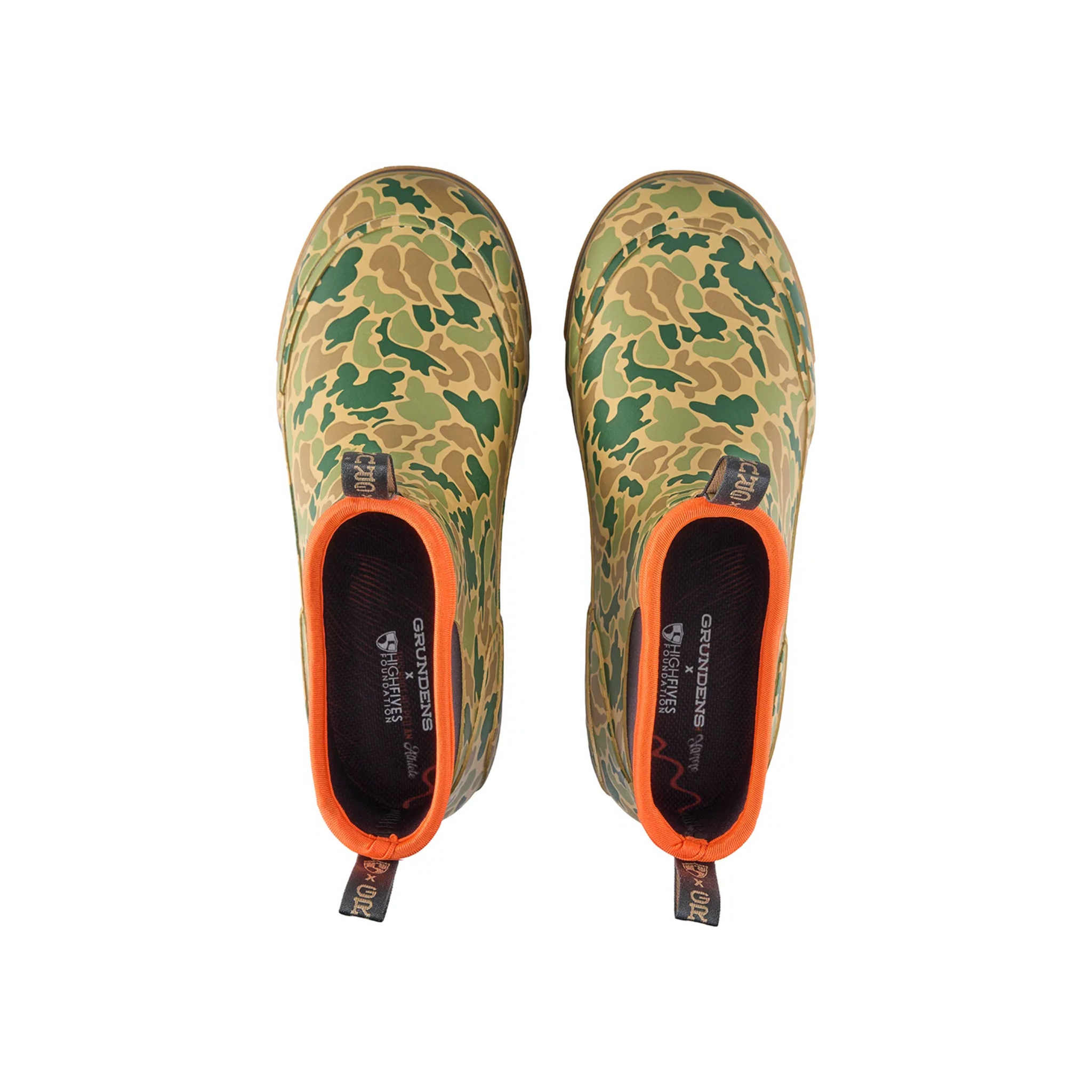 Grundens Deck-Boss Ankle Boot - High-Fives Camo