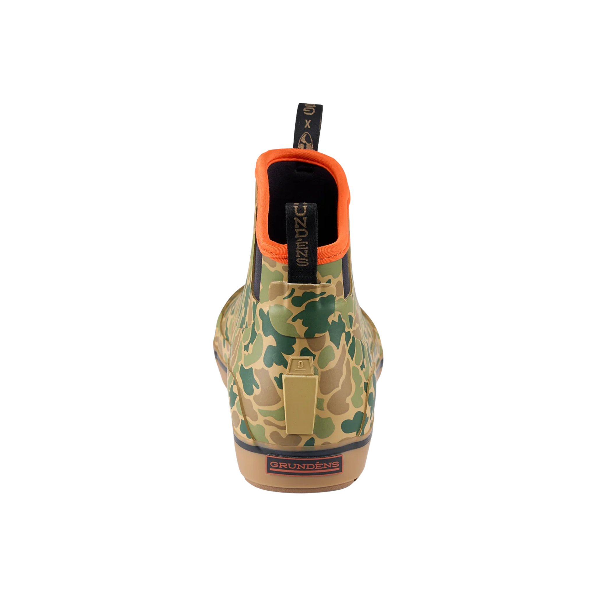 Grundens Deck-Boss Ankle Boot - High-Fives Camo