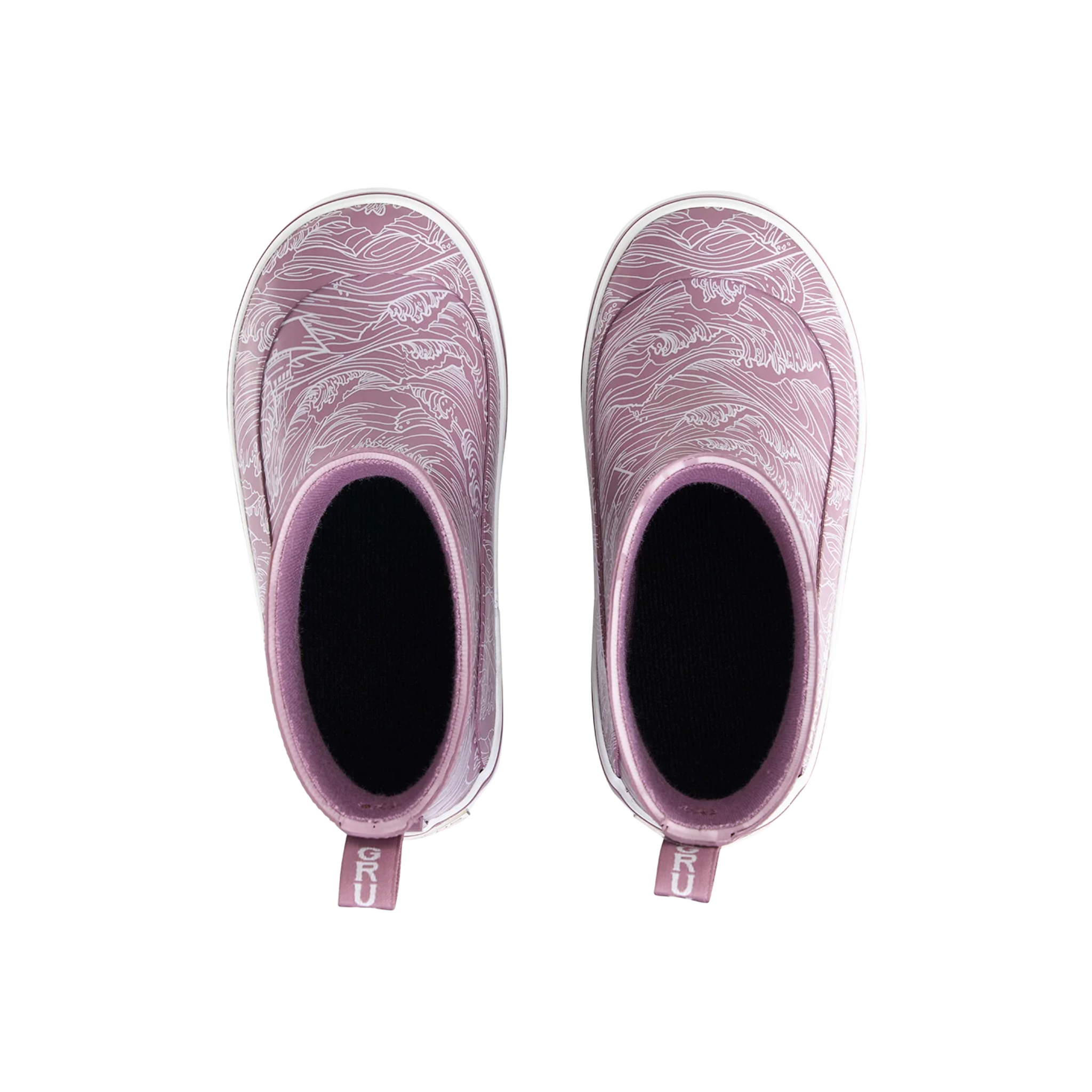 Grundens Youth Guppy Rain Boot – Orchid Wave