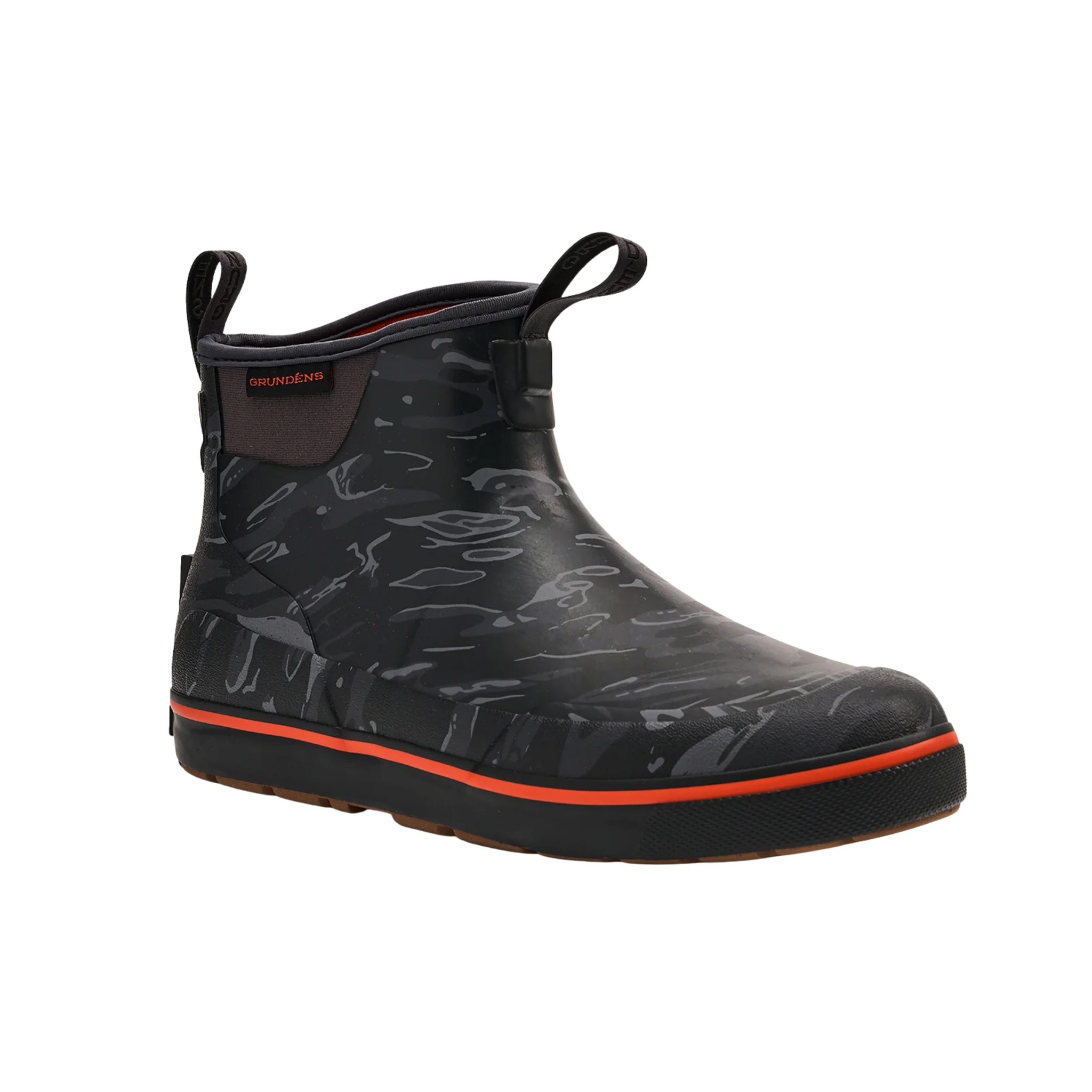 Grundens Deck-Boss Ankle Boot - Blackbeard Camo
