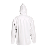 Grundens Clipper 82 Hooded Fishing Jacket - White