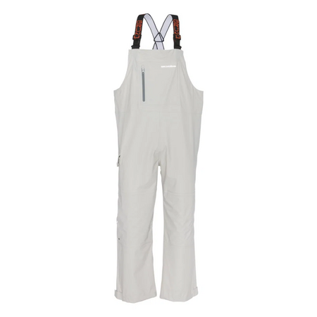 Grundens Tourney Waterproof Fishing Bib - Abalone Gray