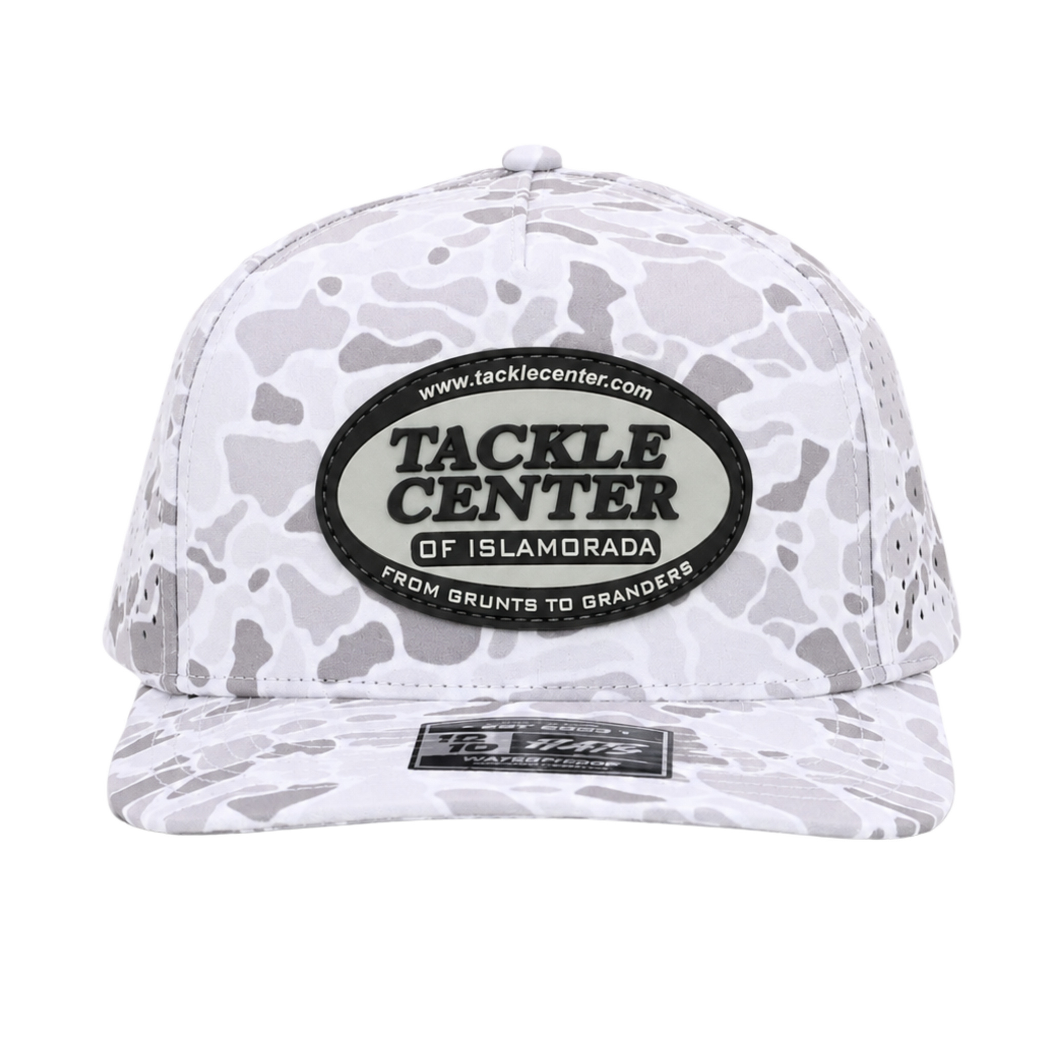10/10 Tackle Center Dry-Fit Performance 5-Panel Hat - Avalanche Camo