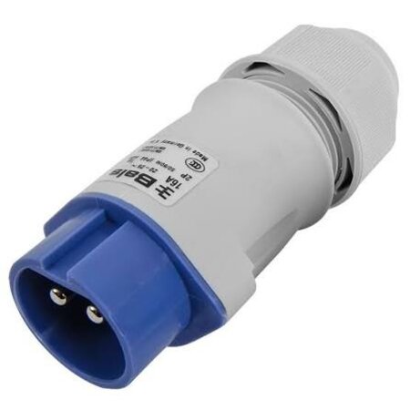 Kristal Male Plug 4422, 12V 16A