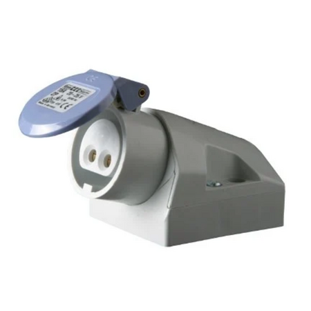 Kristal PR-EST Under Gunnel Mount Receptacle, 12V 16A