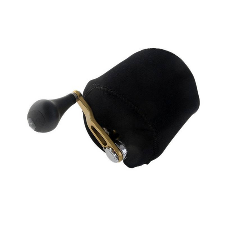 Boone Bait XX Large Soft Reel Cover Black Fits 80W-130 Reels