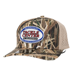 Tackle Center Dry-Fit Performance 5-Panel Hat - Camo/Tan
