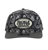 10/10 Tackle Center Dry-Fit Performance 5-Panel Hat - Black Palm / Gray Patch