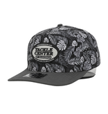 10/10 Tackle Center Dry-Fit Performance 5-Panel Hat - Black Palm / Gray Patch