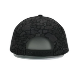 10/10 Tackle Center Dry-Fit Performance 5-Panel Hat - Blackout Camo / Gray Patch