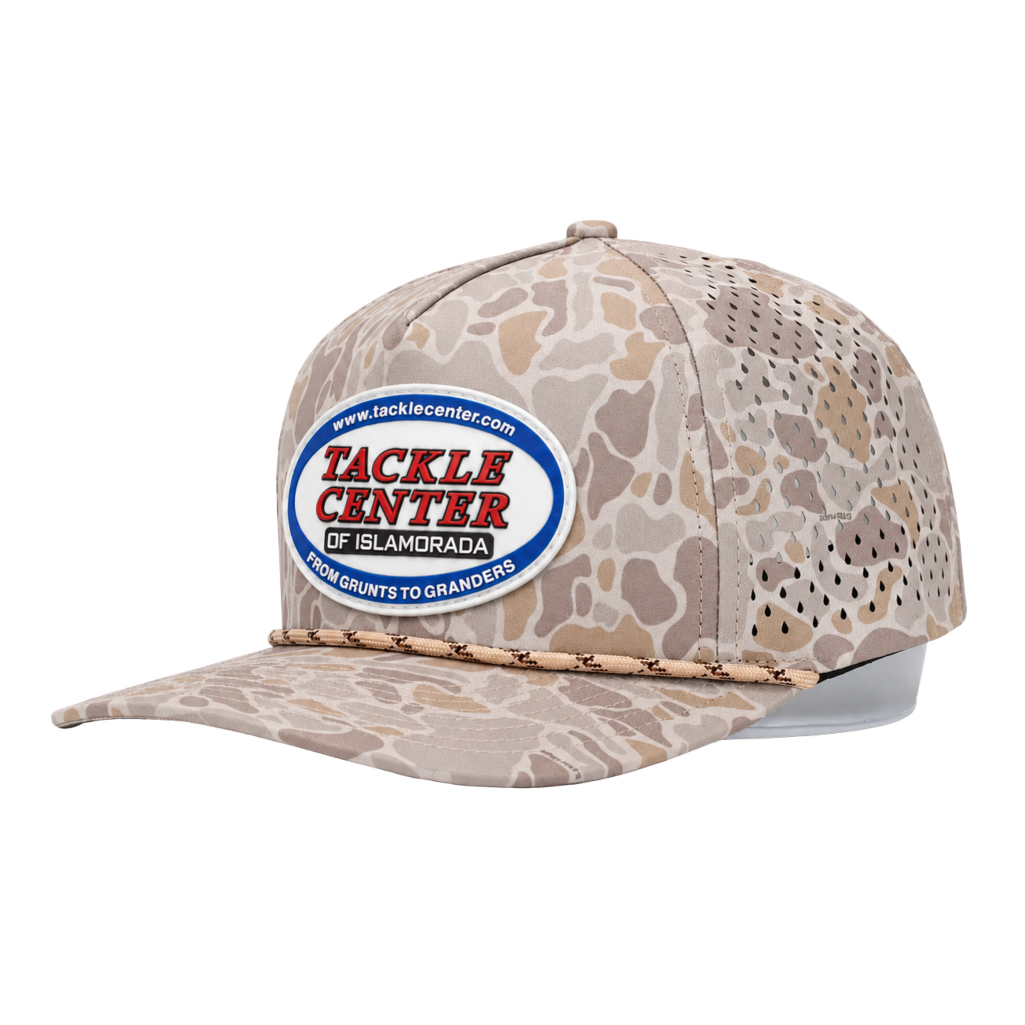 10/10 Tackle Center Dry-Fit Performance 5-Panel Hat - Wild Desert Camo