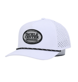 Tackle Center Dry-Fit Performance 5-Panel Rope Hat - White / Black Patch