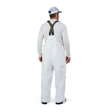 Grundens Tourney Waterproof Fishing Bib - White