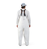 Grundens Clipper 116 Waterproof Fishing Bib - White