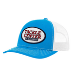 Tackle Center Cyan/White Trucker Hat