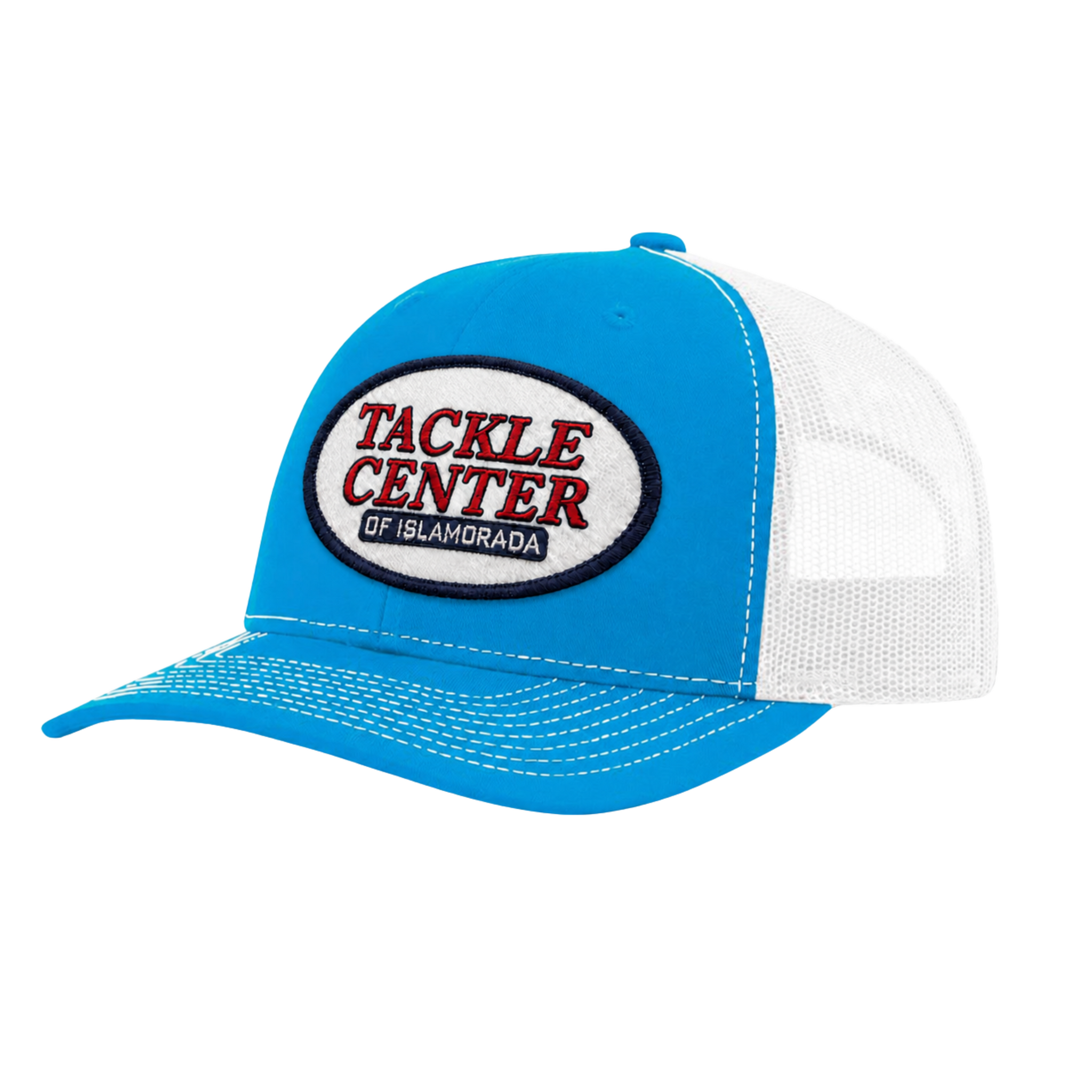 Tackle Center Cyan/White Trucker Hat