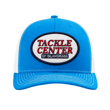 Tackle Center Cyan/White Trucker Hat