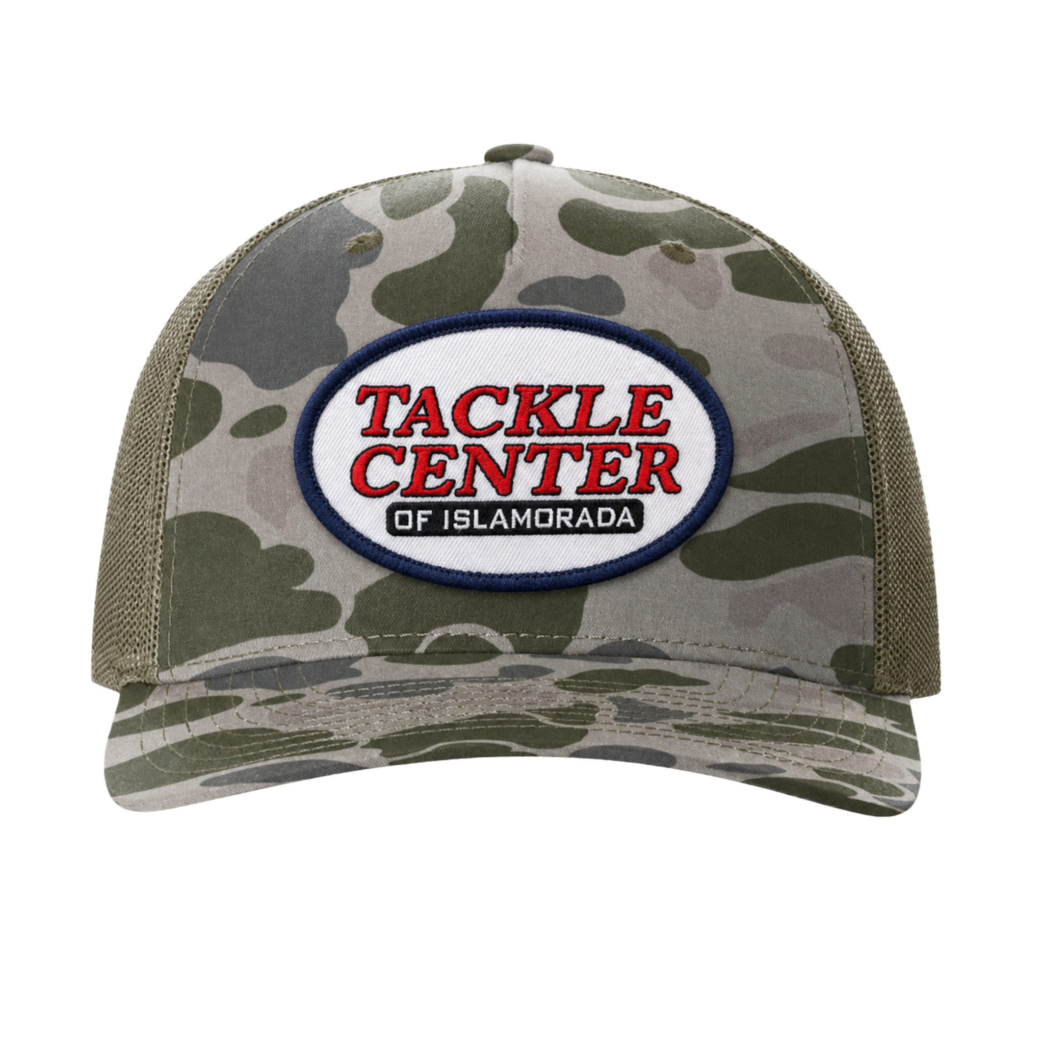Tackle Center Marsh Duck Camo / Loden Trucker Hat