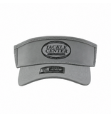 10/10 Tackle Center Dry-Fit Performance Visor - Gray / Gray Logo