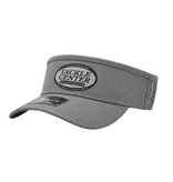 10/10 Tackle Center Dry-Fit Performance Visor - Gray / Gray Logo