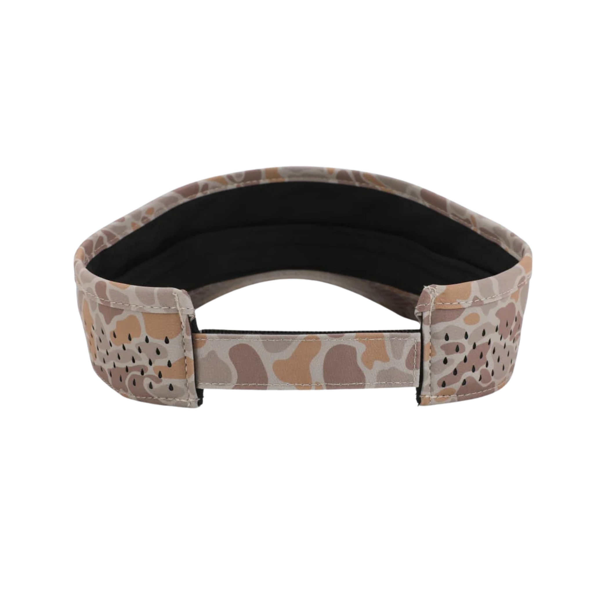 10/10 Tackle Center Dry-Fit Performance Visor - Wild Desert Camo / Regular Logo