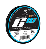 C16 White Wind-On Leader Material - 100 Feet