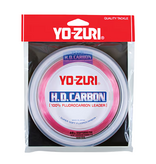 Yo-Zuri H.D. Carbon Fluorocarbon Leader - Disappearing Pink - 100 Yards