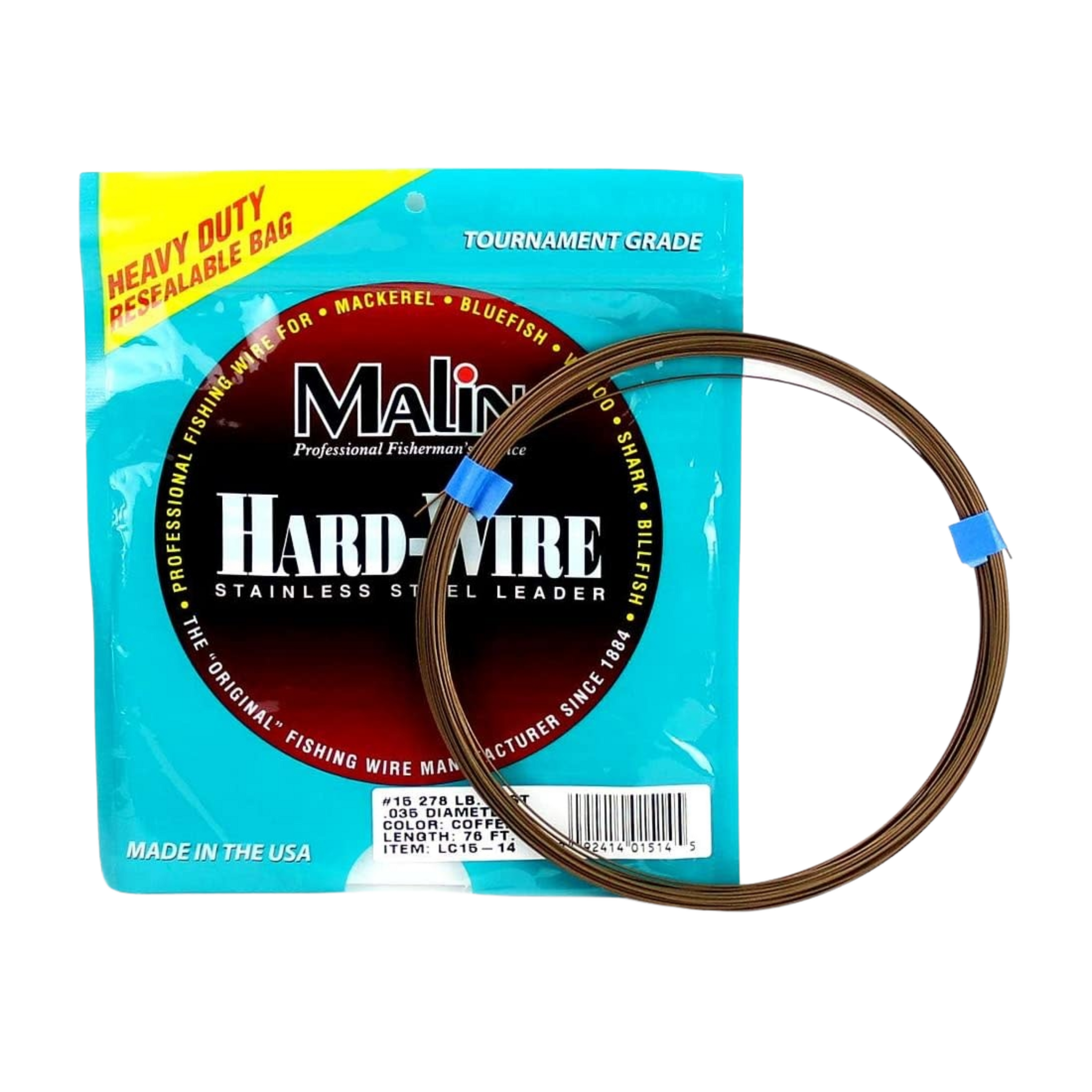 Malin Wire Leader Material 1/4 lb.