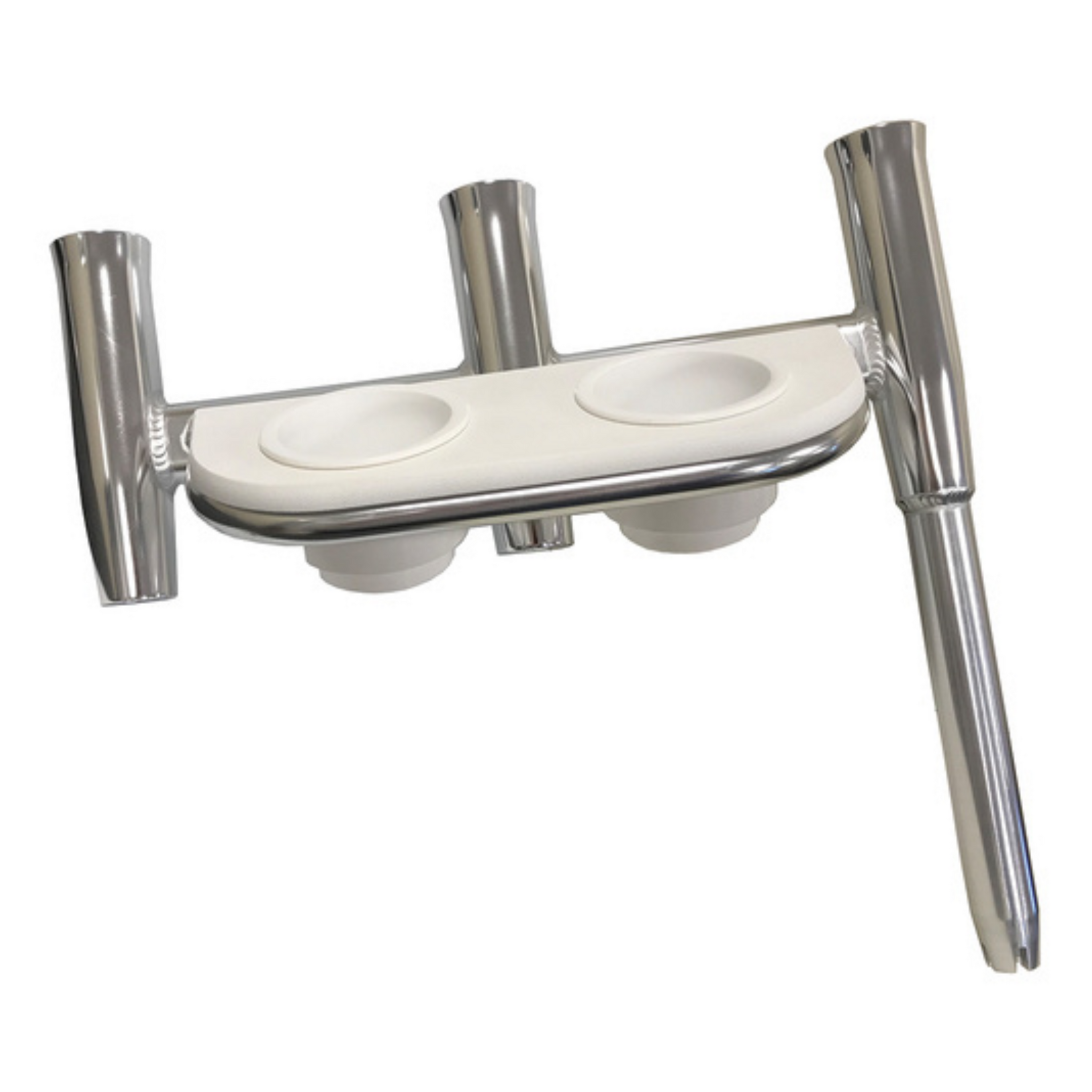 Tigress 88148 GS Offset Triple Rod Holder with Cup Holders - Port Side