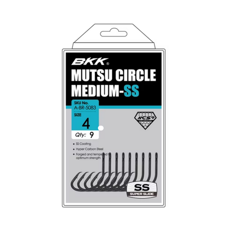 BKK Mutsu Circle Medium SS Hooks