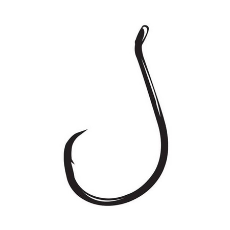 Gamakatsu Octopus Circle Hook, Needle Point, Ringed Eye, NS Black 25 pack