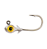 TEFH18-04PK3 Trout Eye Finesse Jigheads 1/8 oz Gold 3 Pack