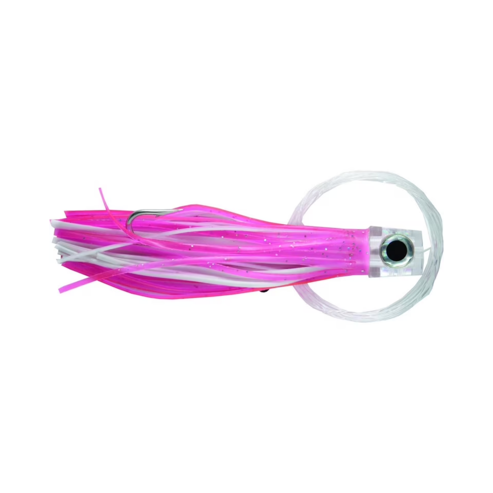 C & H Lures RRLS-13 Rig & Ready Lil Stubby 5-1/2 Pink/White